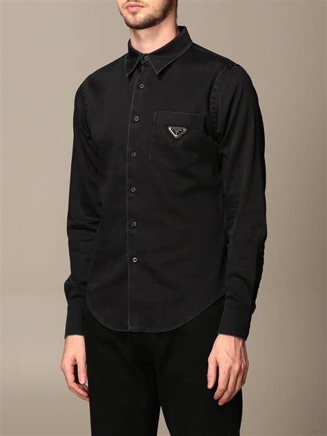 shirt prada man|prada cettire men's shirt.